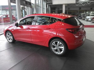 Opel Astra K Seitenansicht